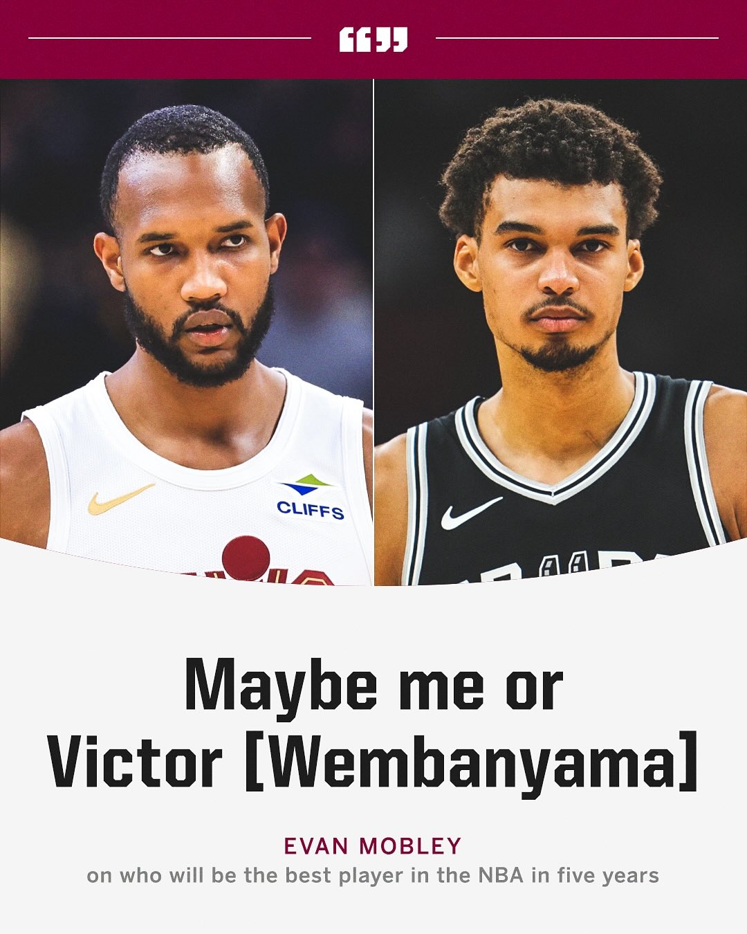  未來5年NBA最好的球員會是誰？莫布里：可能是我或者文班亞馬