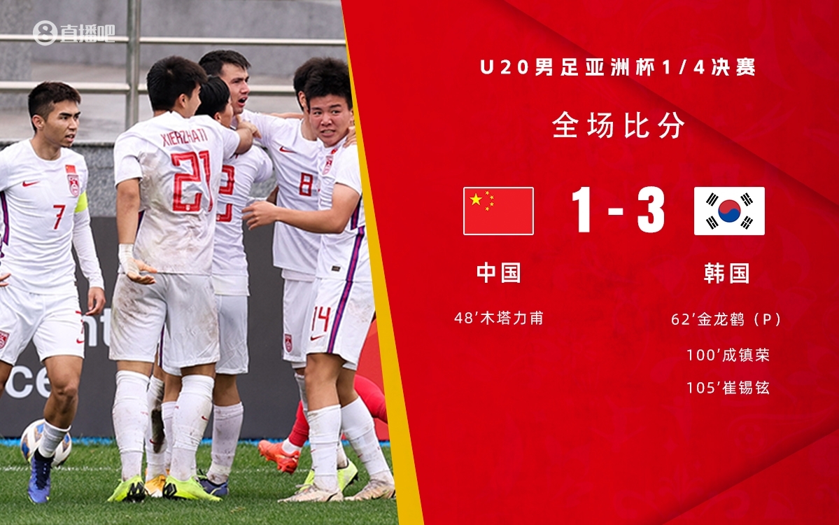 復(fù)仇！U22國(guó)足絕殺復(fù)仇韓國(guó)，2年前U20亞洲杯加時(shí)憾負(fù)無(wú)緣世青賽