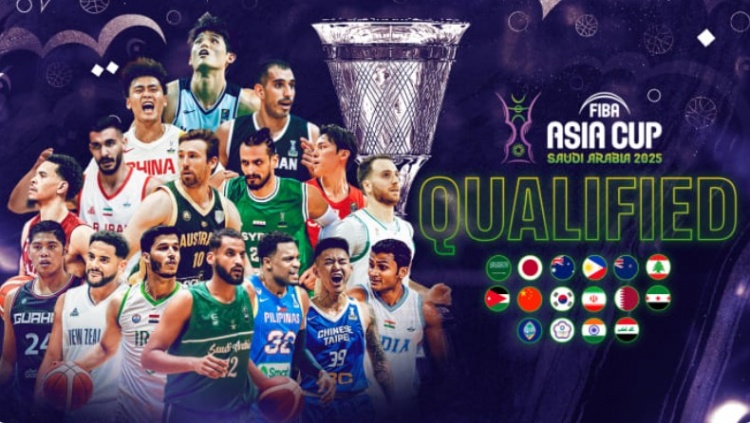  8月在沙特舉辦！FIBA官網(wǎng)：男籃亞洲杯抽簽儀式將在下月8號舉行