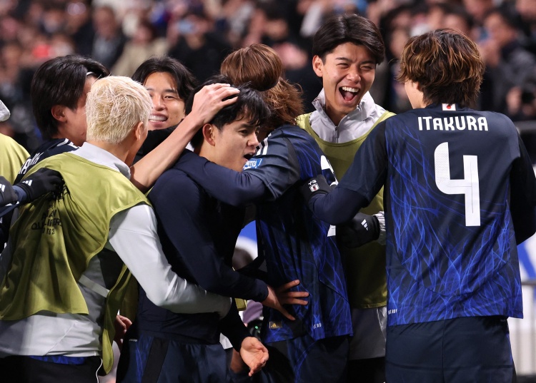  日本隊22名旅歐球員中15人來自五大聯(lián)賽，是22年3月出線時的兩倍